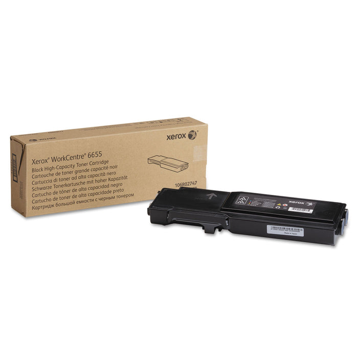 Xerox 106R02747 Toner, 12,000 Page-Yield, Black