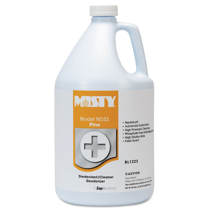 Misty BIODET ND-32, Pine, 1 gal Bottle, 4/Carton