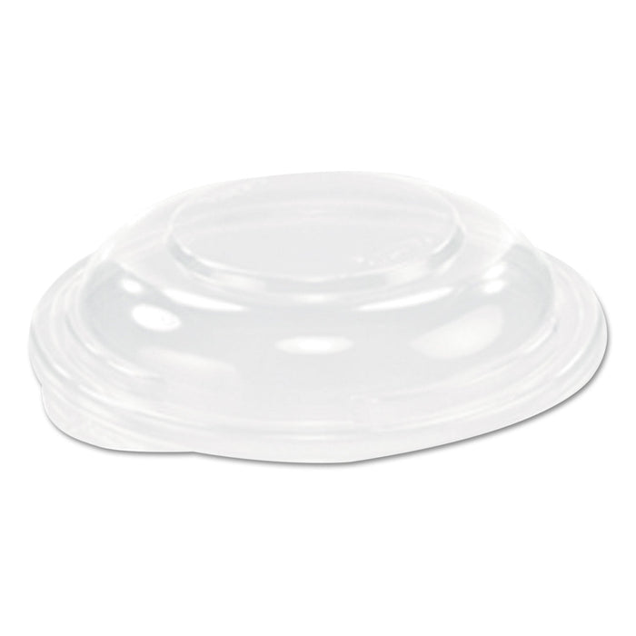 Dart PresentaBowls Clear Dome Lids, 5.4 Diameter x 1.1 h, Plastic, 504/Carton