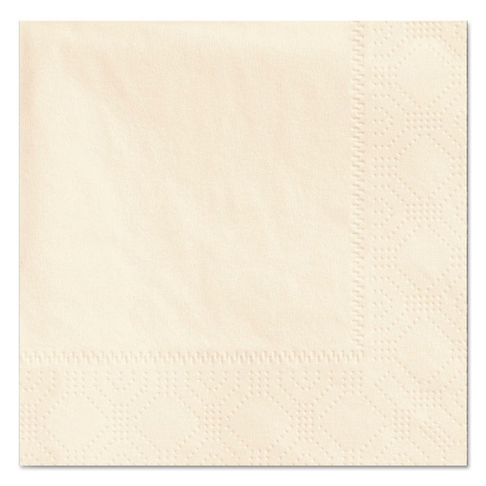 Hoffmaster Beverage Napkins, 2-Ply, 9 1/2 x 9 1/2, Ecru, 1000/Carton