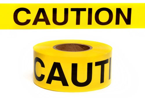 Swanson Yellow Barricade Tape 1000 ft by Vanessa Jane
