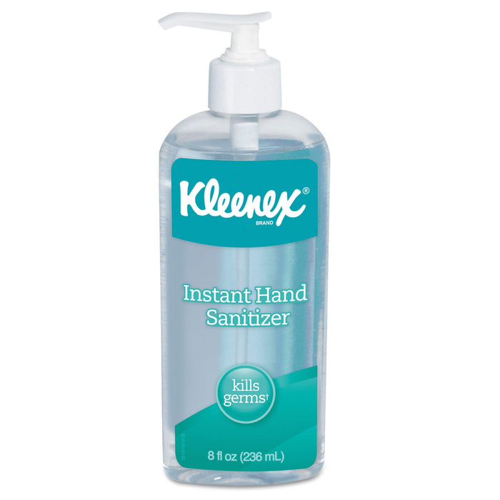 Kleenex Instant Liquid Hand Sanitizer, 8 oz, Pump Bottle, Sweet Citrus Scent