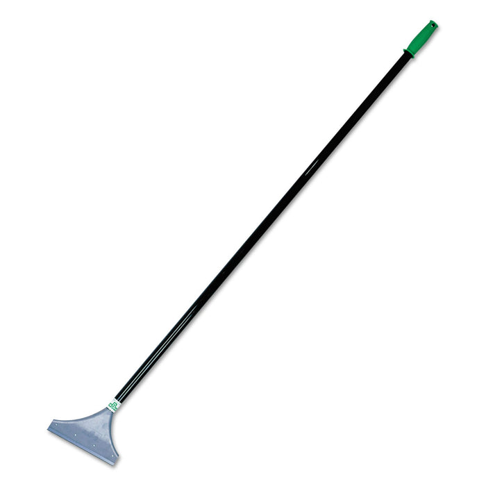 Unger Heavy-Duty Floor Scraper, 8" Blade, 5 ft Handle, Zinc Alloy Head