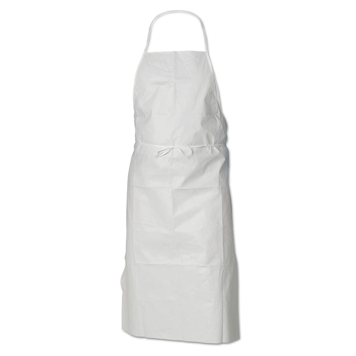 KleenGuard A40 Liquid/Particle Protection Apron, Film Laminate, 28 x 40, White, 100/Carton