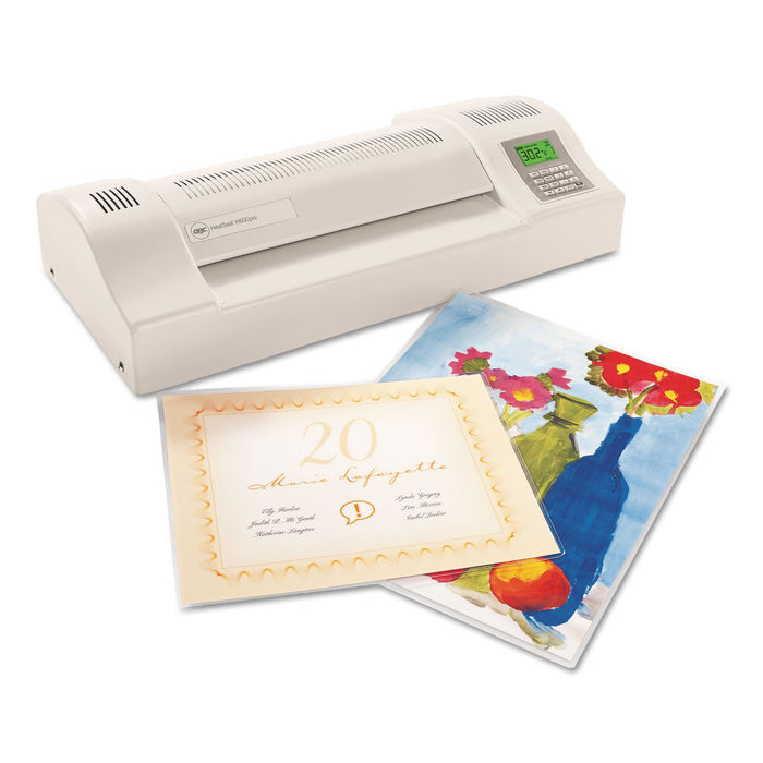 GBC HeatSeal H600 Pro Laminator, Four Rollers, 13" Max Document Width, 10 mil Max Document Thickness