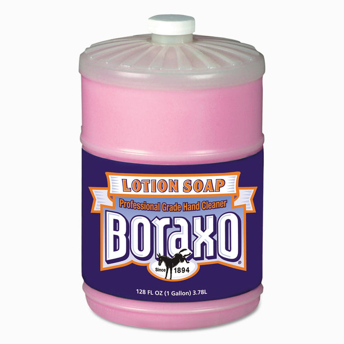 Boraxo Liquid Lotion Soap, Floral Fragrance, 1 gal Bottle, 4/Carton