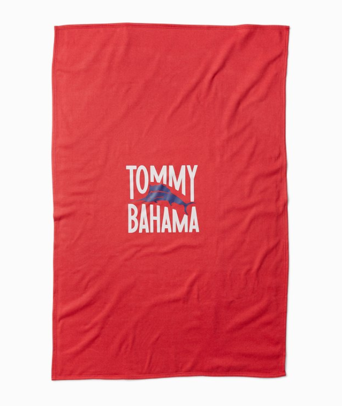 Tommy Bahama Live the Island Life Sweatshirt Blanket by Vanessa Jane