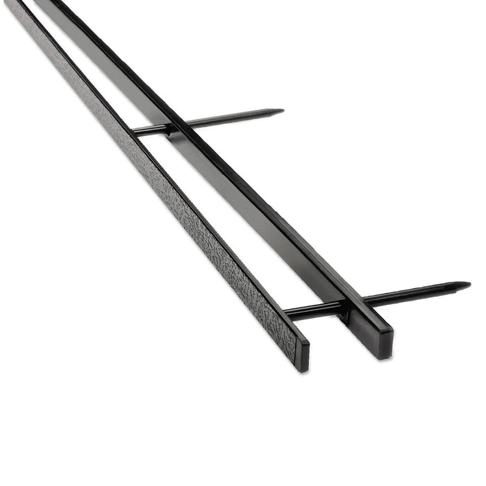 GBC VeloBind Reclosable Spines, 200 Sheet Capacity, Black, 25/Pack