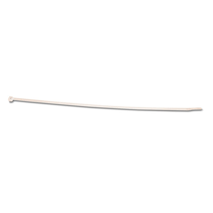 Tatco Nylon Cable Ties, 8 x 0.19, 50 lb, Natural, 1,000/Pack