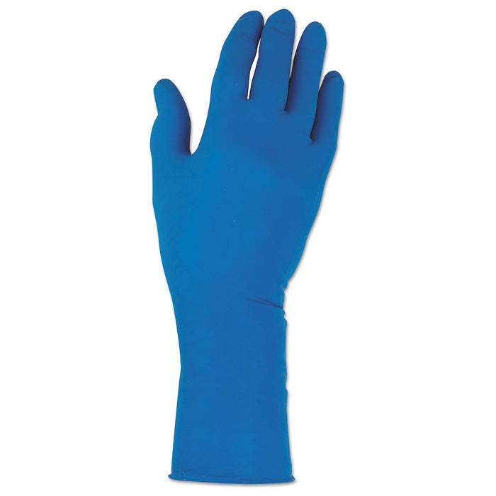 KleenGuard G29 Solvent Resistant Gloves, 295 mm Length, Large/Size 9, Blue, 500/Carton