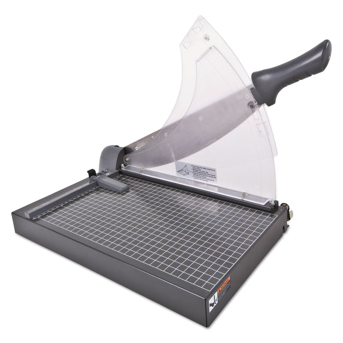 Swingline Heavy-Duty Low Force Guillotine Trimmer, 40 Sheets, 14" Cut Length, Metal Base, 10.5 x 17.5