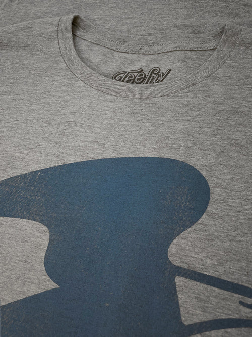 U.S. Mail Eagle Logo T-Shirt - Gray by Tee Luv