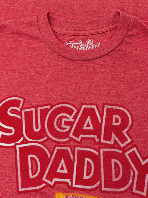 Sugar Daddy Logo T-Shirt - Red by Tee Luv