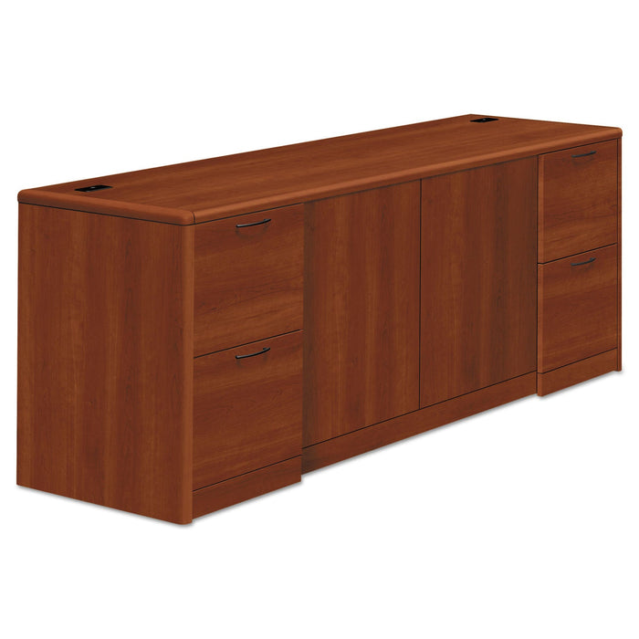 HON 10700 Series Credenza w/Doors, 72w x 24d x 29.5h, Cognac