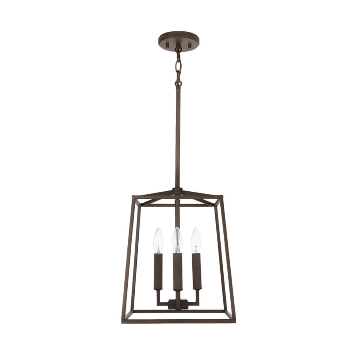 Capital Lighting 537641 Thea 4 Light 12 Wide Taper Candle Pendant Oil Rubbed Br by Vanessa Jane