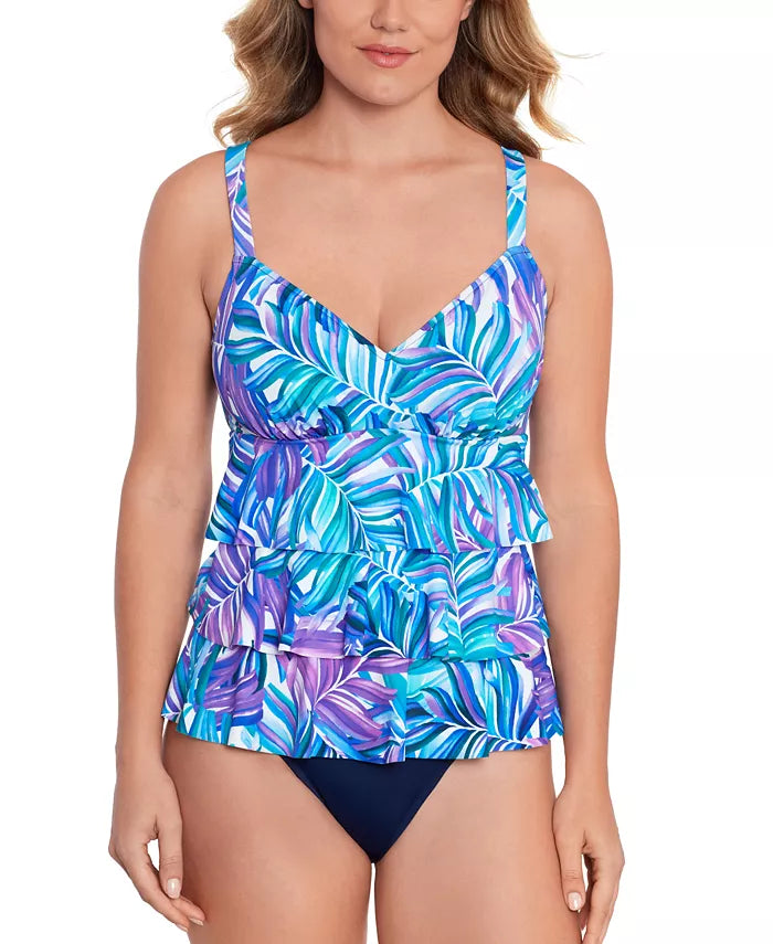 Swim Solutions Womens a-Line Tankini Swimsuit by Vanessa Jane
