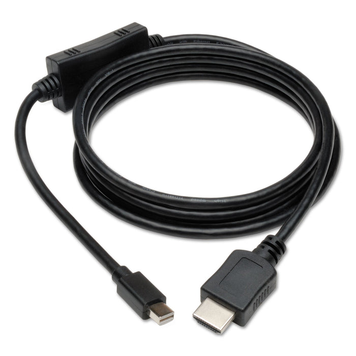 Tripp Lite Mini DisplayPort/Thunderbolt to HDMI Cable Adapter, 6 ft, Black