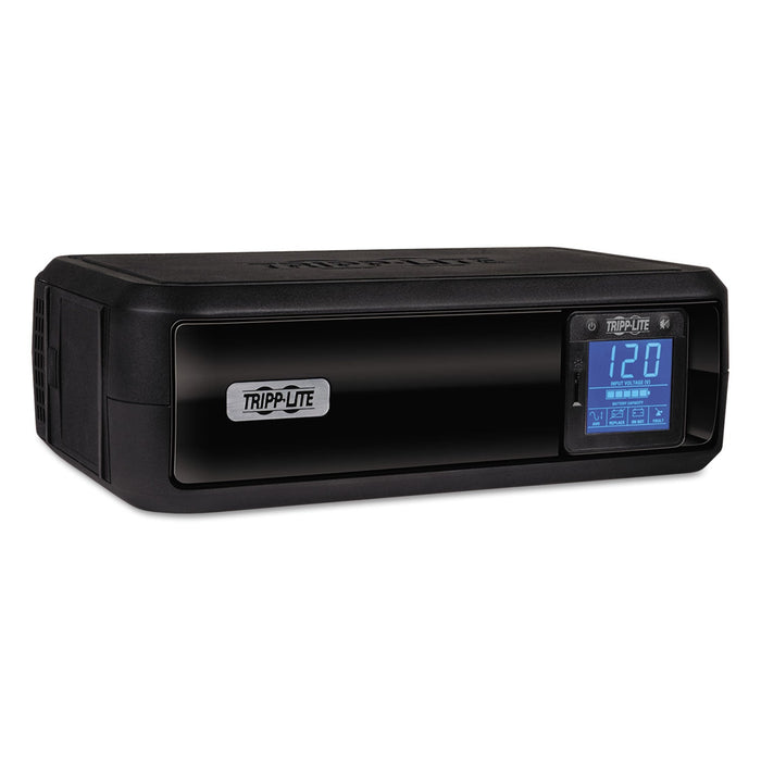 Tripp Lite OmniSmart LCD Line-Interactive UPS Tower, 8 Outlets, 900 VA, 870 J