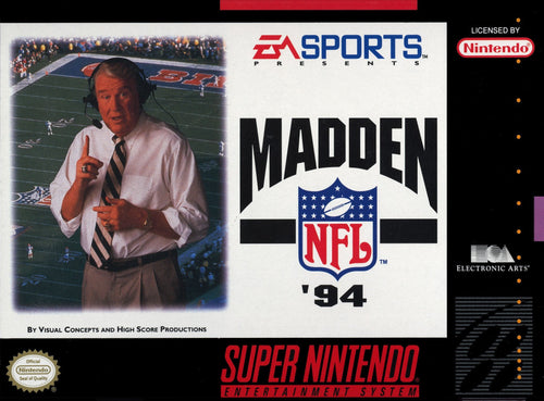 Madden NFL '94 (Super Nintendo) by J2Games