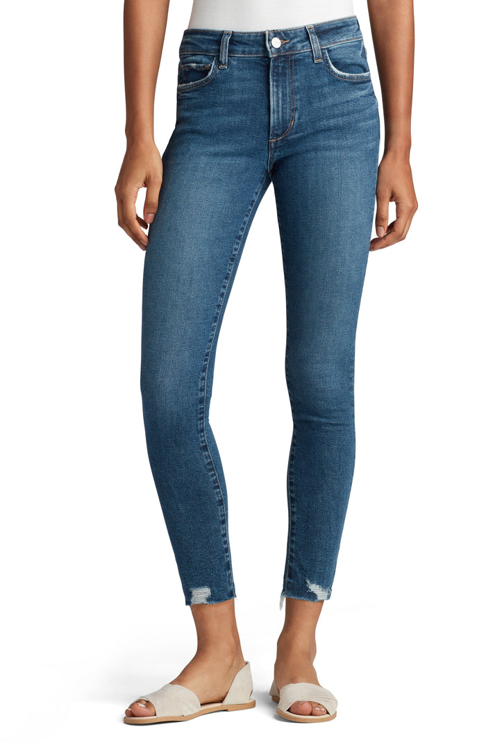 Joes The Icon Frayed Ankle Jeans in Unity, Size 25 by Vanessa Jane