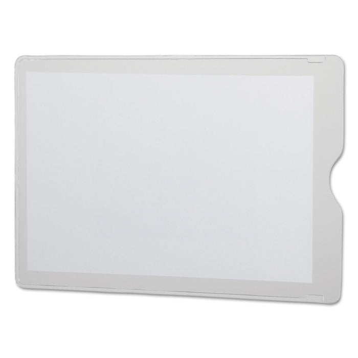 Oxford Utili-Jac Heavy-Duty Clear Plastic Envelopes, 4 x 6, 50/Box