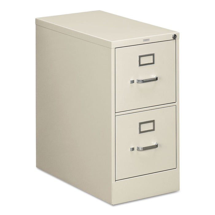HON 310 Series Vertical File, 2 Letter-Size File Drawers, Light Gray, 15" x 26.5" x 29"