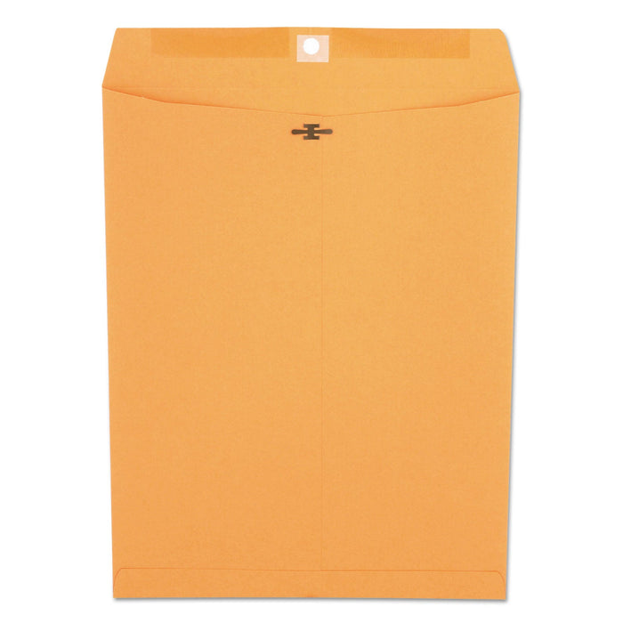 Universal Kraft Clasp Envelope, 32 lb Bond Weight Kraft, #97, Square Flap, Clasp/Gummed Closure, 10 x 13, Brown Kraft, 100/Box