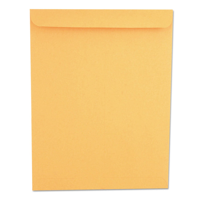 Universal Catalog Envelope, 28 lb Bond Weight Kraft, #13 1/2, Square Flap, Gummed Closure, 10 x 13, Brown Kraft, 250/Box