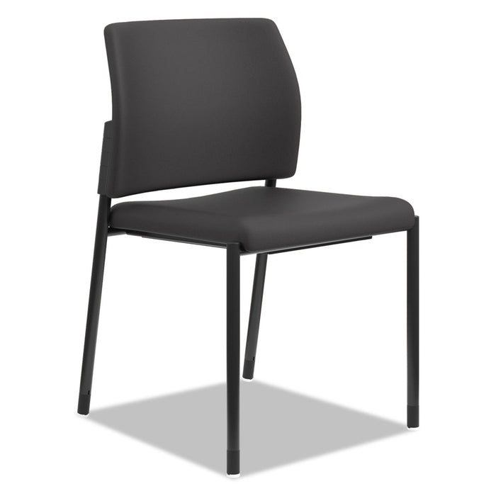 HON Accommodate Series Guest Chair, 23.25" x 22.25" x 32", Black, 2/Carton