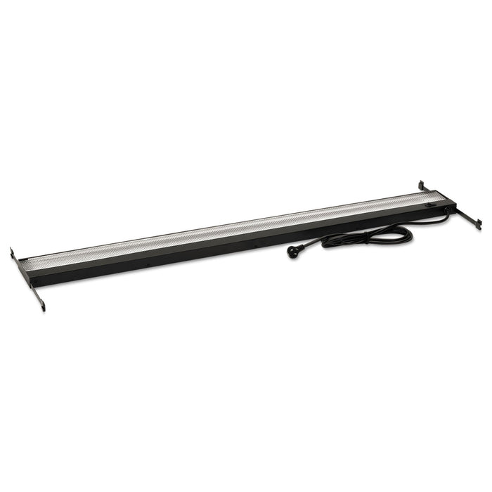 HON Task Light For Stack-On Storage Unit, 46.5"w x 3.69"d x 1.13"h, Black