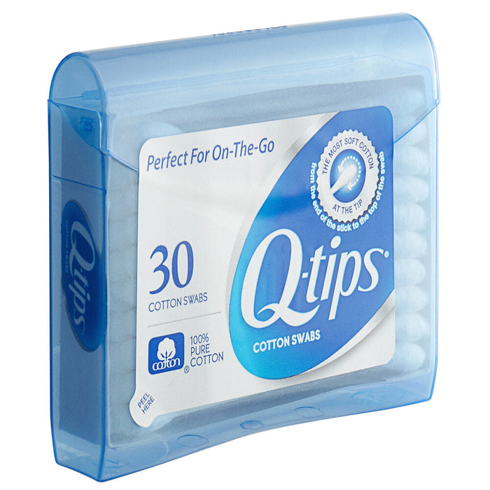 Q-tips Cotton Swabs Purse Pack 30 Ct by Pasteur Pharmacy