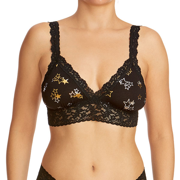 Hanky Panky Star Trix Crossover Bralette, Small by Vanessa Jane