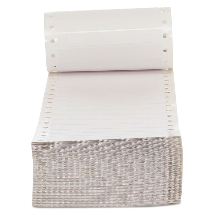 Universal Dot Matrix Printer Labels, Dot Matrix Printers, 0.44 x 3.5, White, 5,000/Box