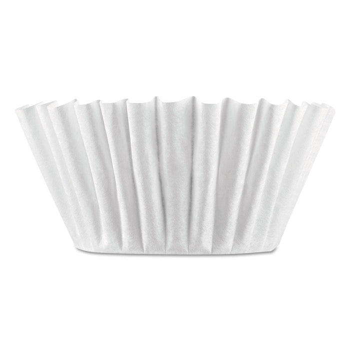 BUNN Coffee Filters, 8 to 12 Cup Size, Flat Bottom, 100/Pack