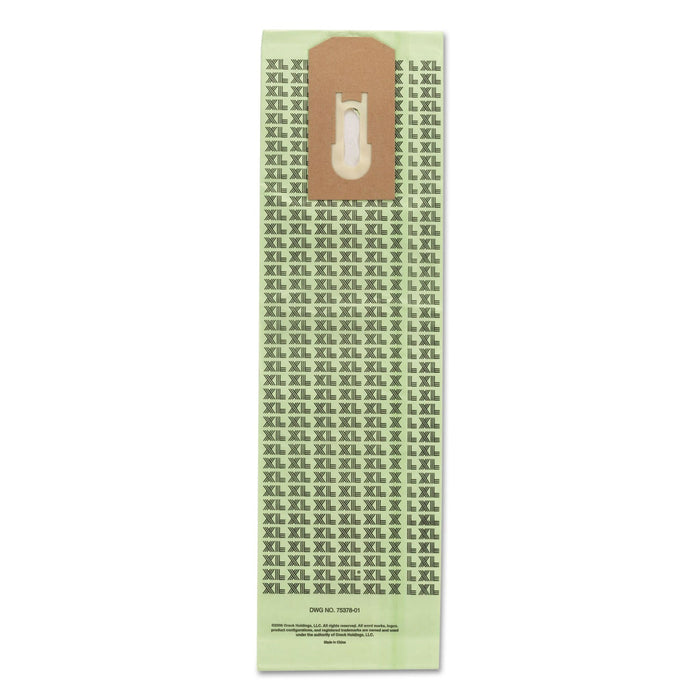 Oreck Commercial Disposable Vacuum Bags, XL Advanced Filtration, 25/Pack