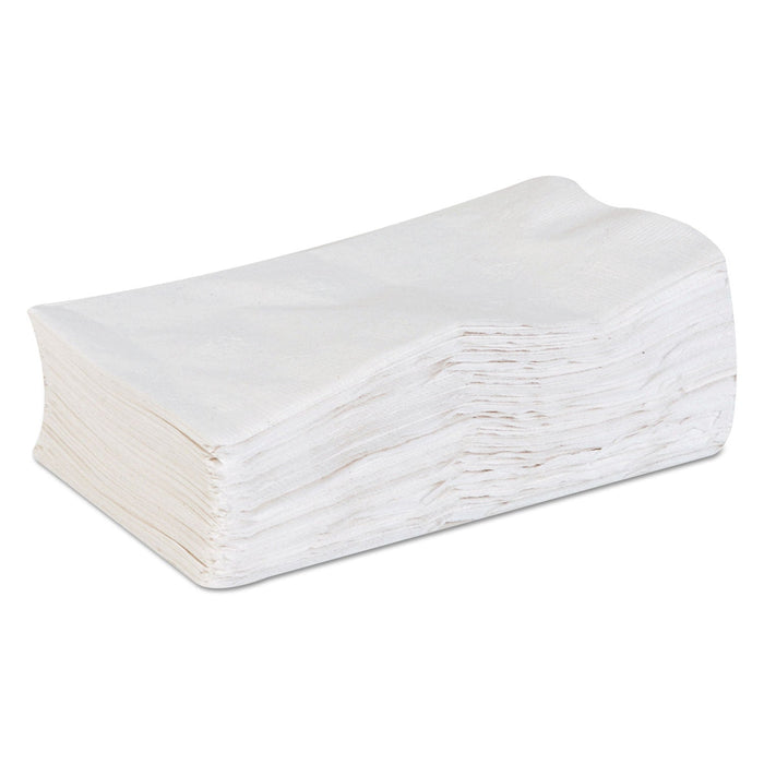 Georgia Pacific acclaim Dinner Napkins, 1-Ply, White, 15 x 17, 200/Pack, 16 Pack/Carton