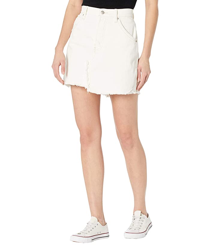 Free People We the Free Brea Cutoff Denim Mini Skirt by Vanessa Jane