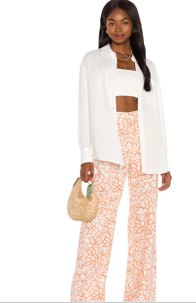 Free People Love So Right Wide Leg Pants by Vanessa Jane