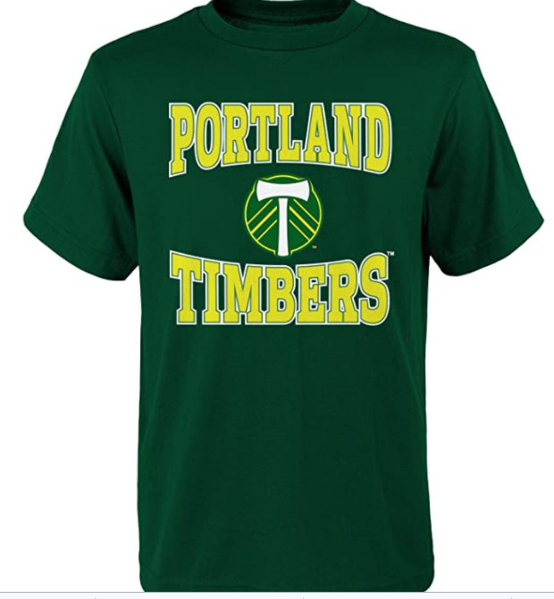 MLS Boys Soccer Portland Timbers Team T-Shirt Youth XLarge by Vanessa Jane