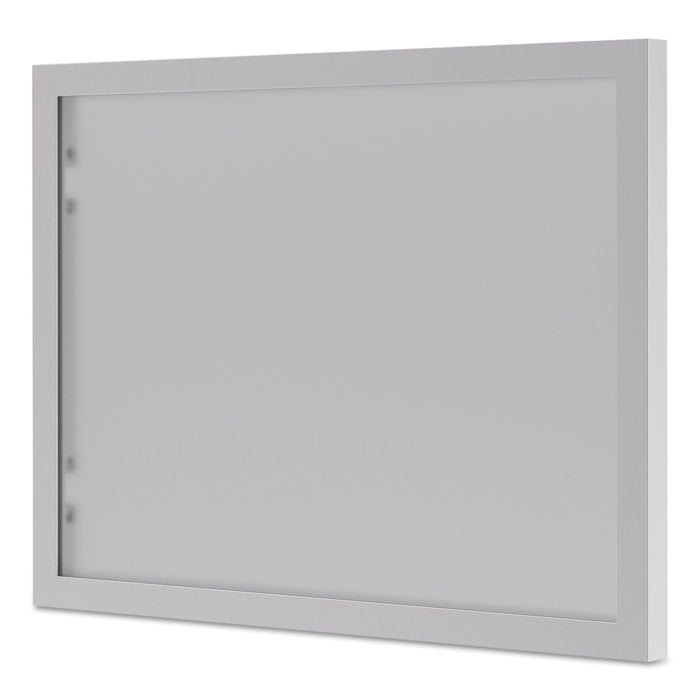 HON BL Series Hutch Doors, Glass, 13.25w x 17.38h, Silver/Frosted