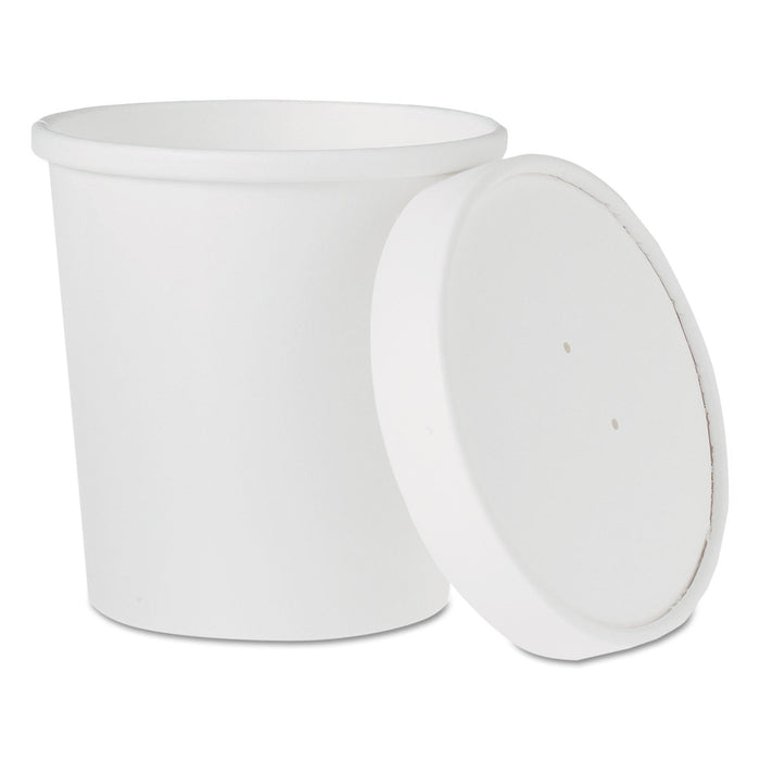 Dart Flexstyle Double Poly Food Combo Pack, 16 oz, White, Paper, 25/Pack, 10 Packs/Carton