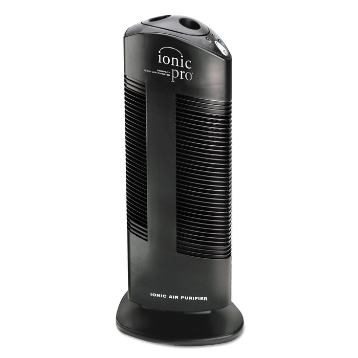 Ionic Pro Compact Ionic Air Purifier, 250 sq ft Room Capacity, Black