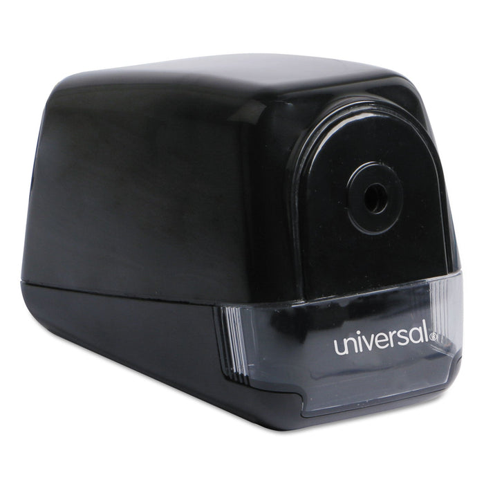 Universal Electric Pencil Sharpener, AC-Powered, 3.13 x 5.75 x 4, Black
