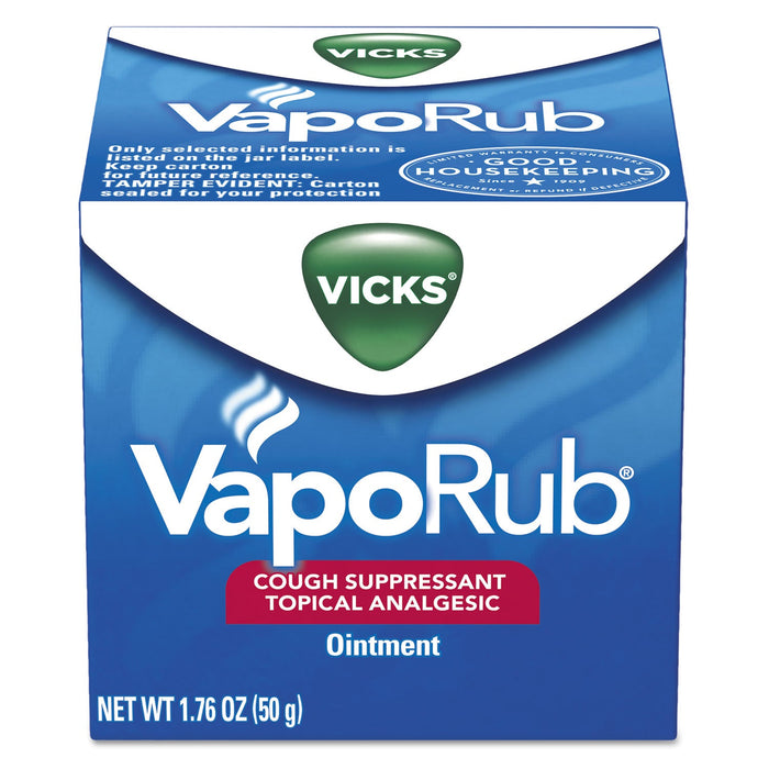 Vicks VapoRub, 1.76 oz Jar, 36/Carton