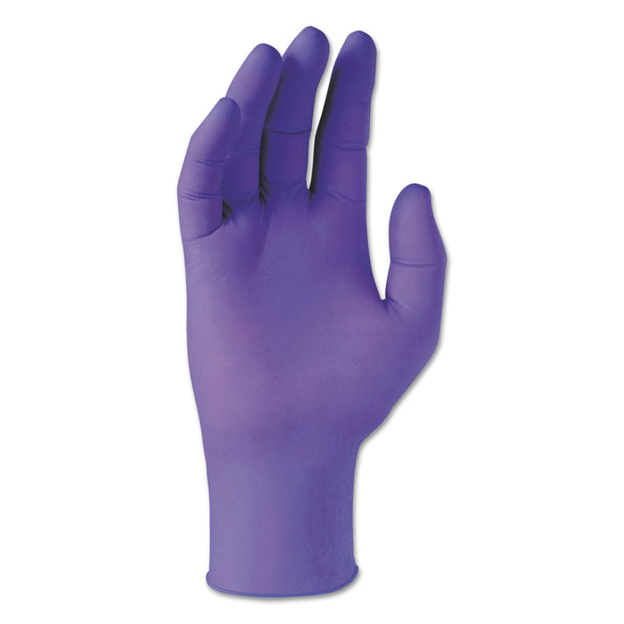 Kimtech PURPLE NITRILE Gloves, Purple, 242 mm Length, X-Small, 6 mil, 1000/Carton