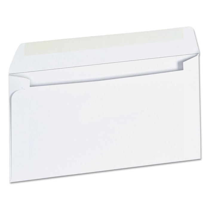 Universal Open-Side Business Envelope, #6 3/4, Square Flap, Gummed Closure, 3.63 x 6.5, White, 500/Box