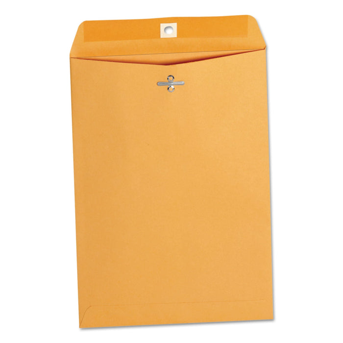 Universal Kraft Clasp Envelope, #75, Square Flap, Clasp/Gummed Closure, 7.5 x 10.5, Brown Kraft, 100/Box