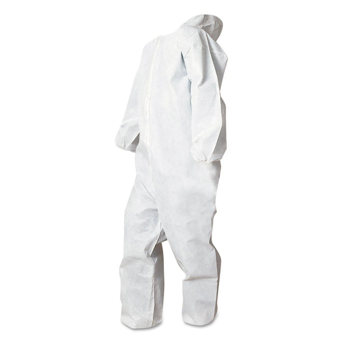 Boardwalk Disposable Coveralls, Polypropylene, XX-Large, White, 25/Carton