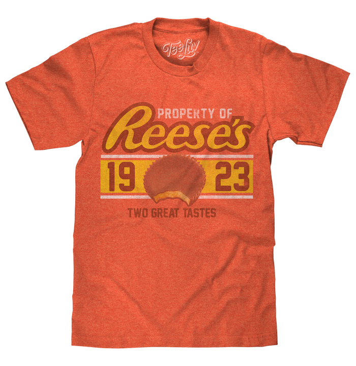 Property of Reese's T-Shirt - Orange by Tee Luv