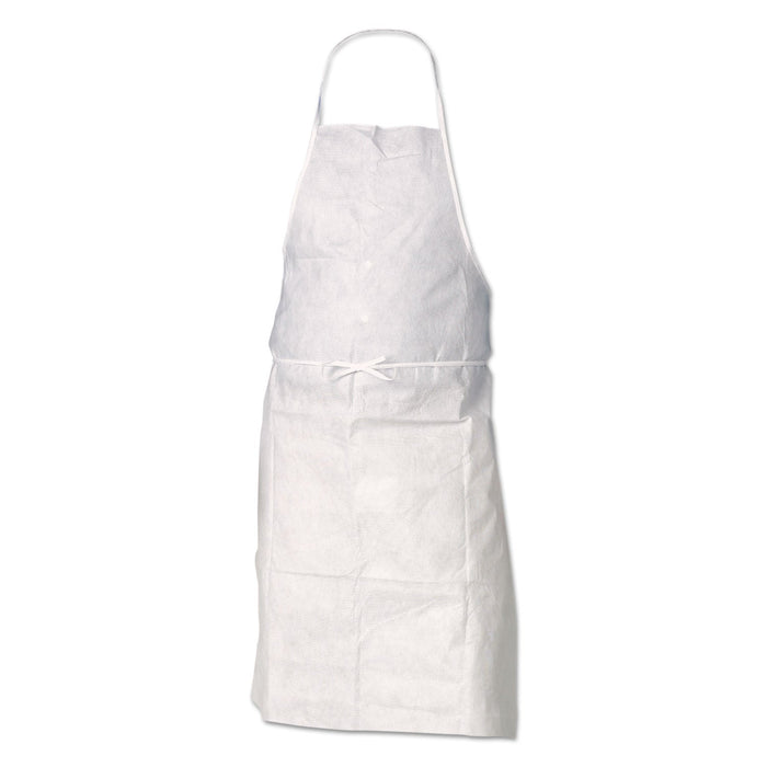 KleenGuard A20 Apron, 28" x 40", One Size Fits All, White